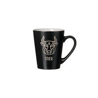 HENKELBECHER STIER Cosmic schwarz 350 ml - Schwarz, Keramik (0.35L) - Ritzenhoff Breker