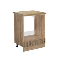 HERDUMBAUSCHRANK R-Line Artisan-Eiche 60 cm, AP Eiche - Honigeiche/Eiche Wotan, Holzwerkstoff (60/81.6/60cm) - Vicco