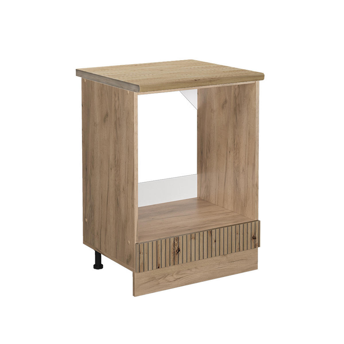 HERDUMBAUSCHRANK R-Line Artisan-Eiche 60 cm, AP Eiche - Honigeiche/Eiche Wotan, Holzwerkstoff (60/81.6/60cm) - Vicco