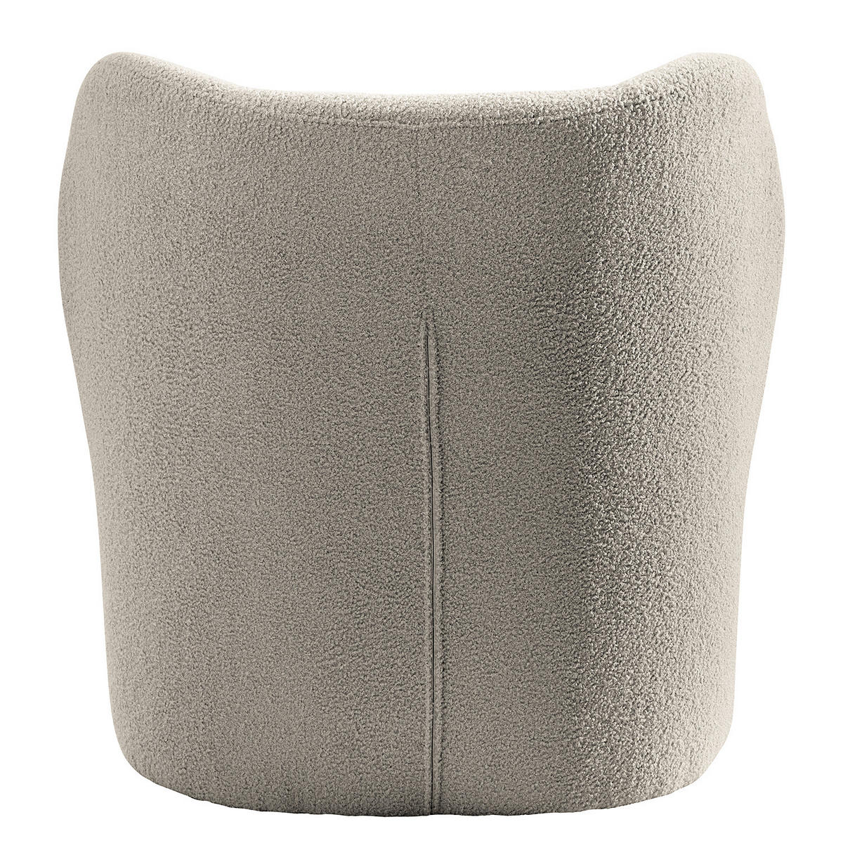 SESSEL - Hellgrau/Schwarz, Kunststoff/Textil (75/78/49cm) - home24