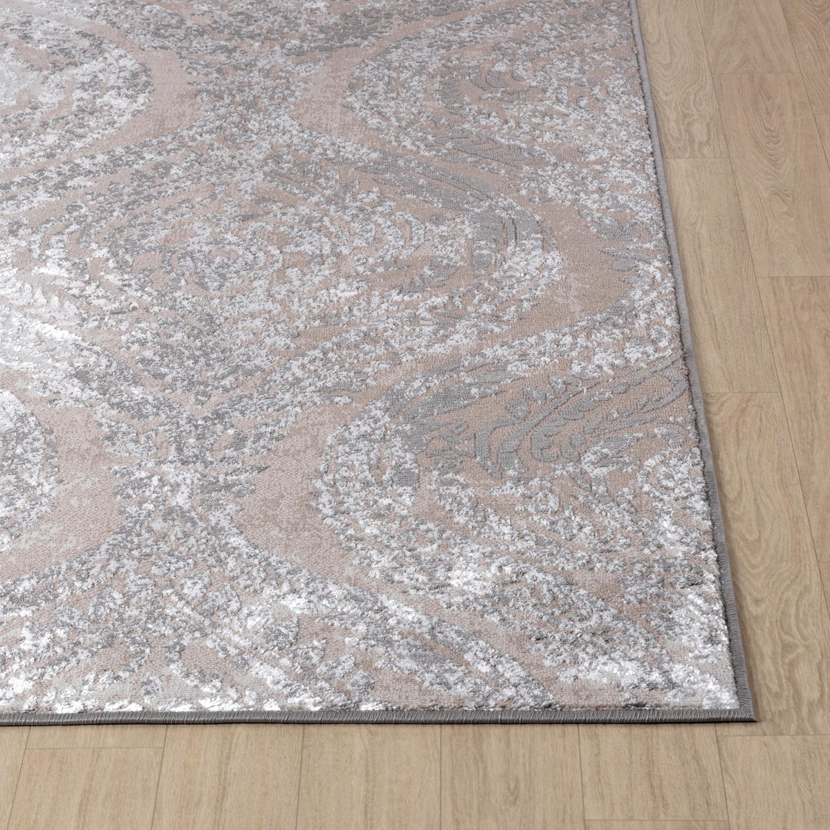 VINTAGE-TEPPICH 80/150 cm Beige - Beige, Naturmaterialien/Textil (80/150cm) - LIVABLISS