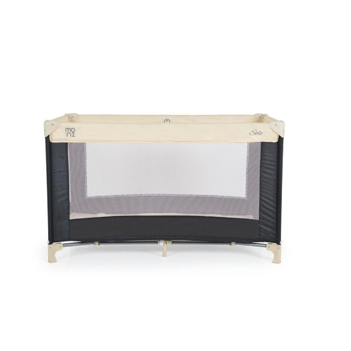 REISEBETT, LAUFSTALL Solo beige Faltmatratze, Aufbewahrungstasche, faltbar - Beige, Kunststoff (60/120cm) - Moni
