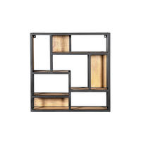 WANDREGAL Dakota Braun 16/75/75 cm - Braun, Holz (75/75/16cm) - Starfurn