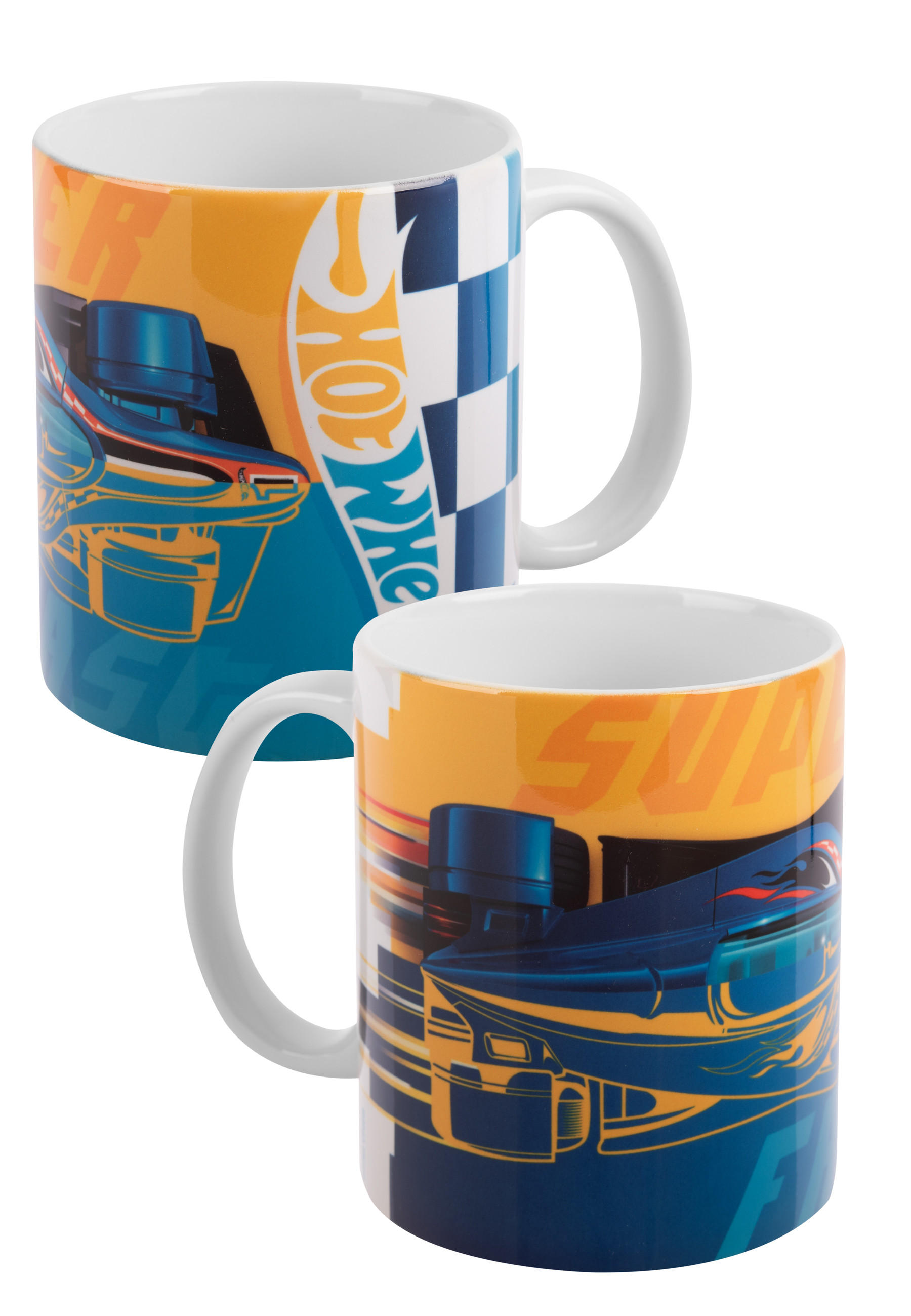 BECHER Hot Wheels Final Zone Blau 320 ml - Multicolor, Keramik (0.32L) - Hot Wheels
