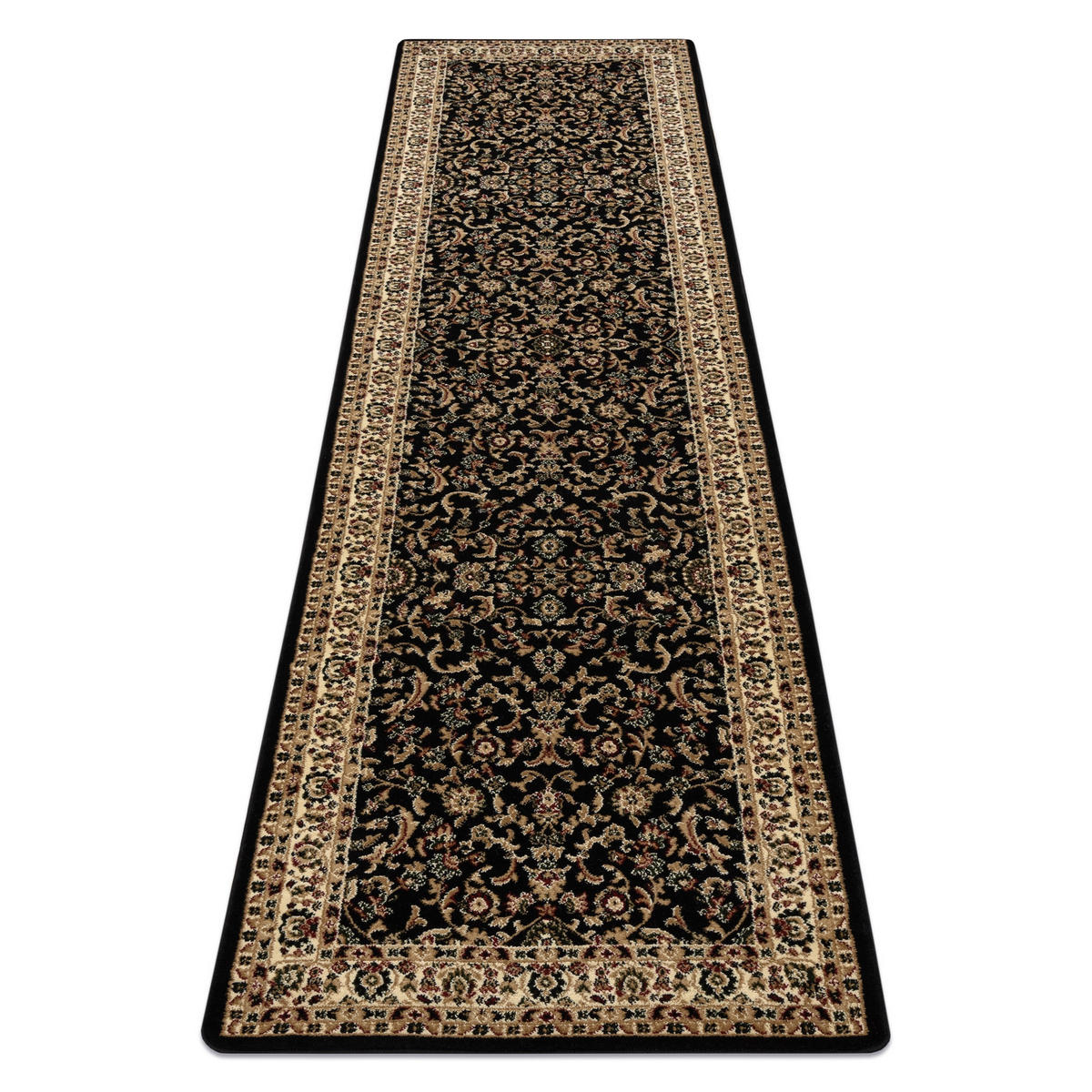 TEPPICH Royal 80/200 cm - Schwarz, Textil (80/200cm) - rugsX