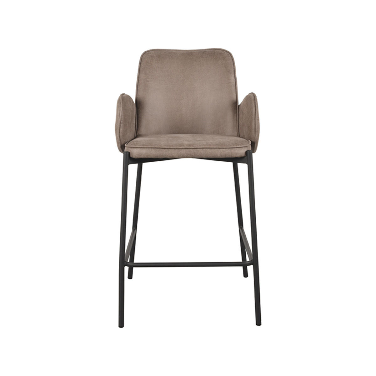 BARHOCKER Joni Taupe 53/51/94 cm 2er-Set - Taupe, Textil (51/94/53cm) - LABEL51