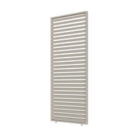 LAMELLENWAND für Weide Pergola Horizontale Ivory Sand aus Aluminium - Beige, Metall (93/234/6cm) - WEIDE