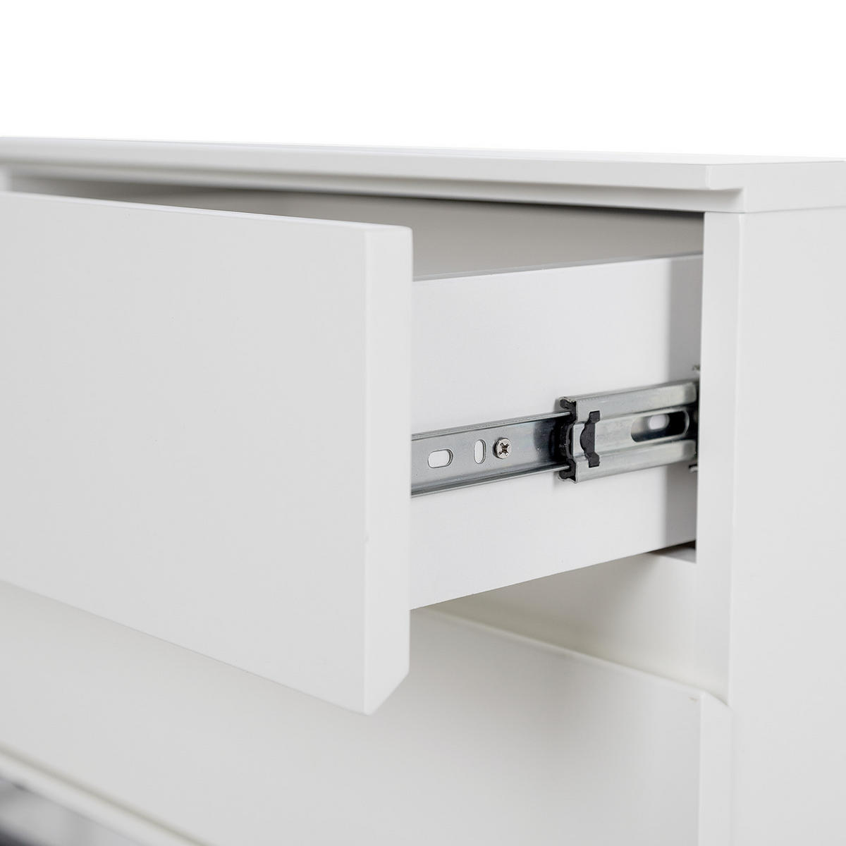 GARDEROBENBANK - Schwarz/Weiß, Holzwerkstoff/Metall (90/48/35cm) - home24