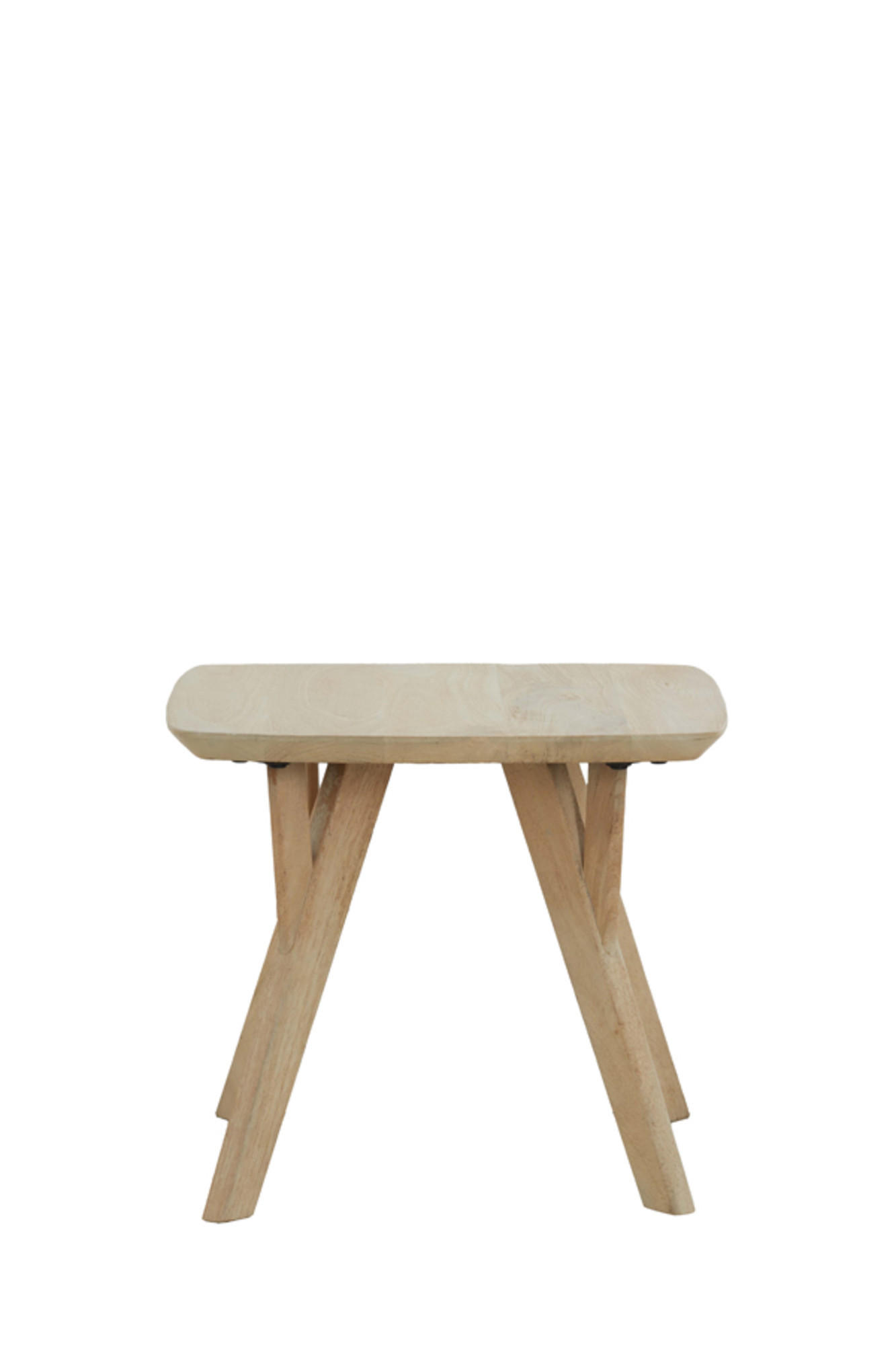 BEISTELLTISCH Quenza Braun 50/50/42 cm - Braun, Holz (50/50/42cm) - Light & Living