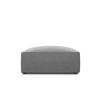 POUF Ruby aus Samt grau - Grau, Textil (93/40/93cm) - Micadoni