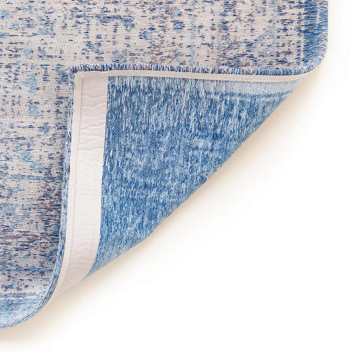 TEPPICH Grey Jeans Fading World 240/340 cm - Grau, Textil (240/340cm) - Louis De Poortere