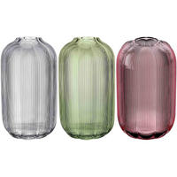 VASEN-SET Fleur bunt 28 cm 3er Set - Multicolor, Glas (16/28cm) - Villeroy & Boch