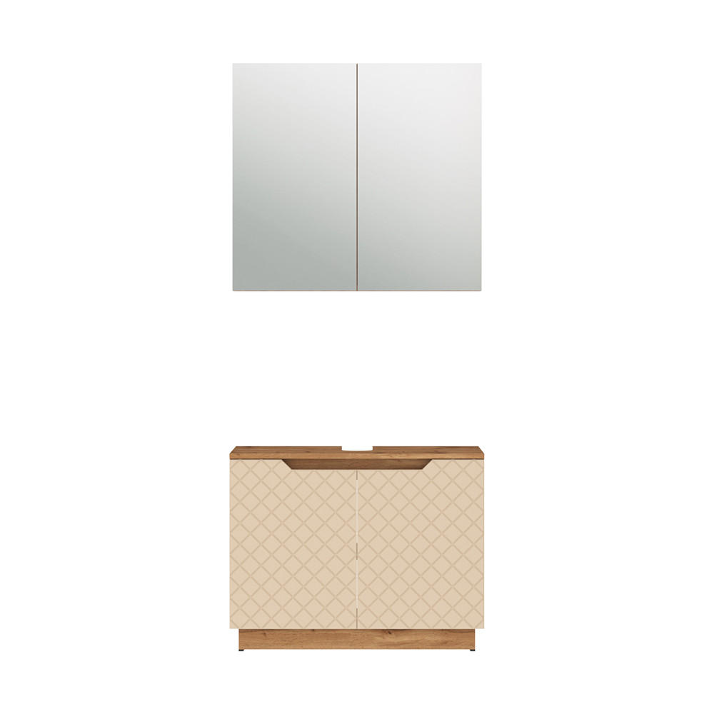 SET MOBILIER BAIE Lotta, Caşmir, 2 piese