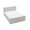 BOXBETT Lunaris 140x200 Hellgrau - Hellgrau, Holz/Textil (140/200cm) - Graingold