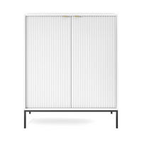 KOMMODE – K104 – 104 cm – NOVA – Weiß - Weiß, Holzwerkstoff (104/125/39cm) - hi-markt