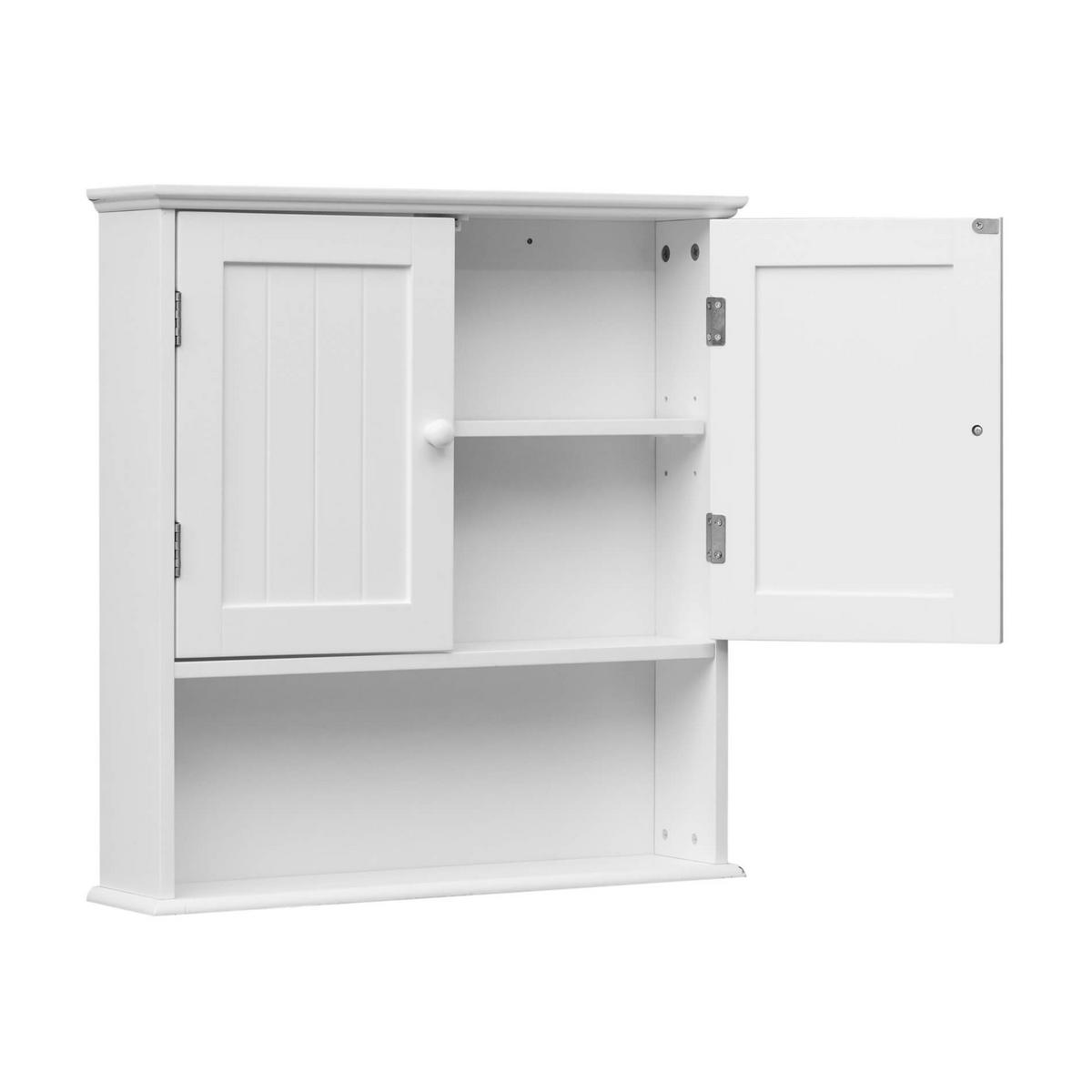 HÄNGESCHRANK Weiß 12/56/58 cm - Weiß, Holzwerkstoff (12/58/56cm) - Mobili Rebecca