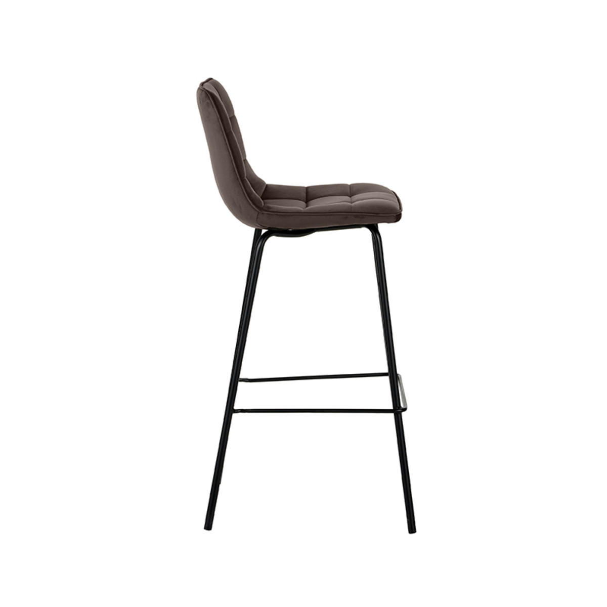 BARHOCKER Bistro Taupe 51/44/115 cm 2er-Set - Mokka, Textil (44/115/51cm) - LABEL51