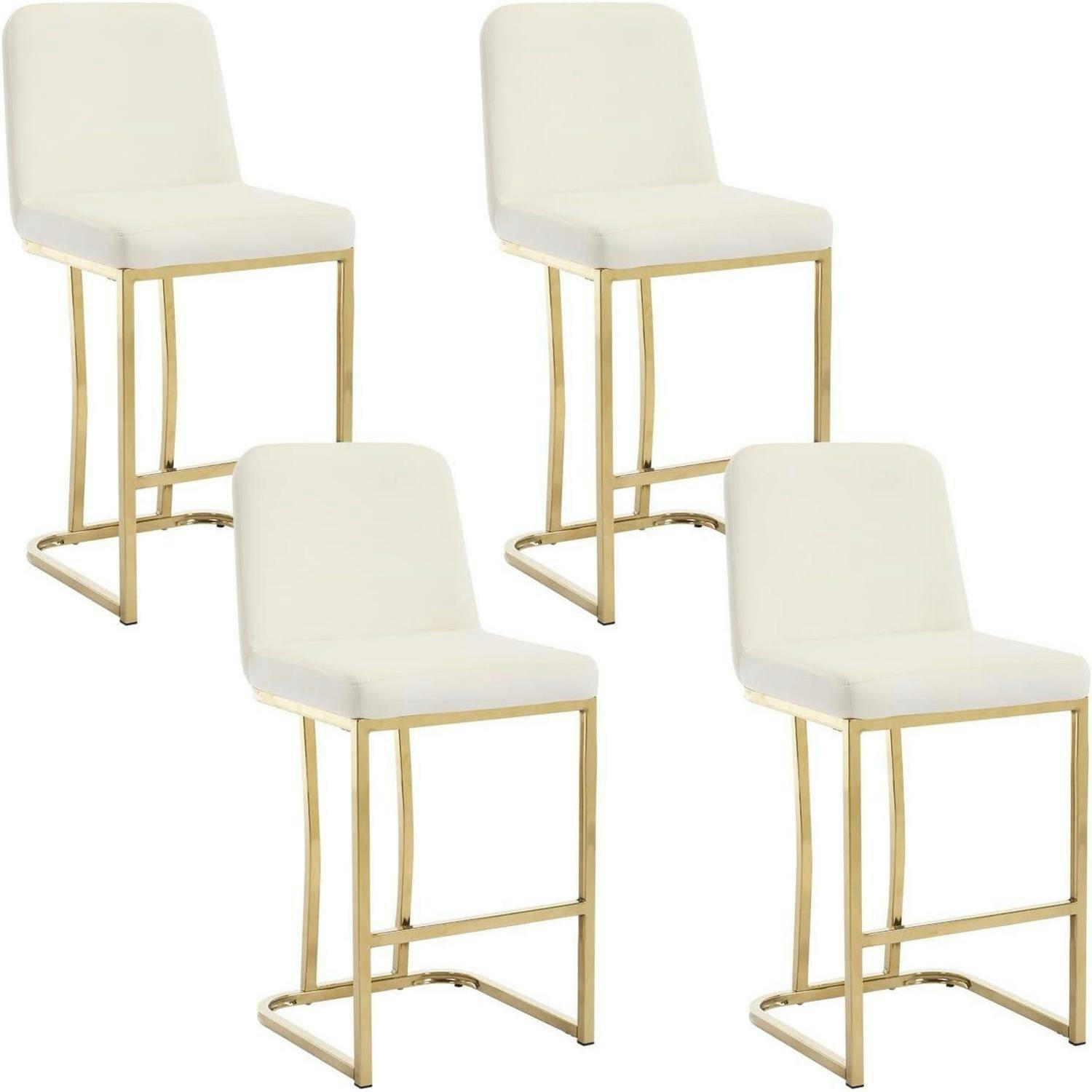 XXXLutz Barhocker Weiß 42x98x49 cm