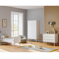 BABYZIMMER 3-teilig Vintage Weiß - Weiß, Holzwerkstoff (145/103/75cm) - Petits-meubles