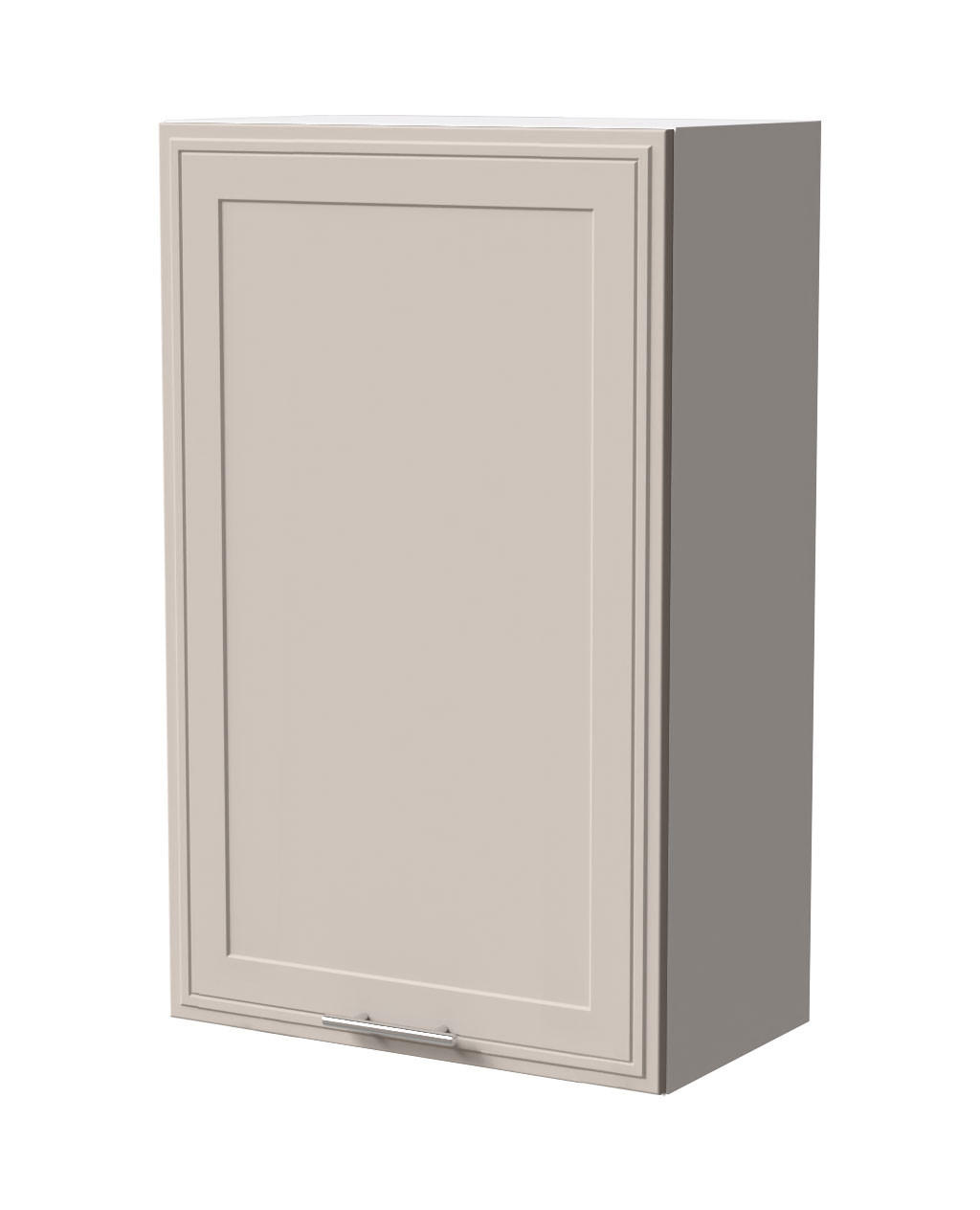 HÄNGESCHRANK Salo W4/60/1 Weiß / Kaschmir Matt 60 / 32,5 / 96cm - Kaschmir/Weiß, Holz/Holzwerkstoff (60/96/32.5cm) - Feldmann-Wohnen