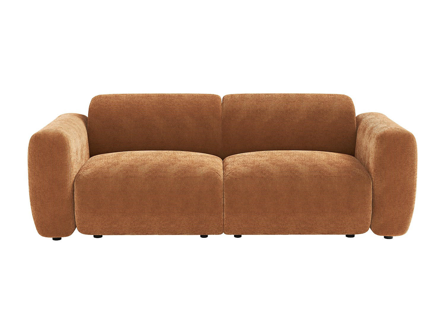 Vente-Unique Sofa Terracotta 205x73x97 cm