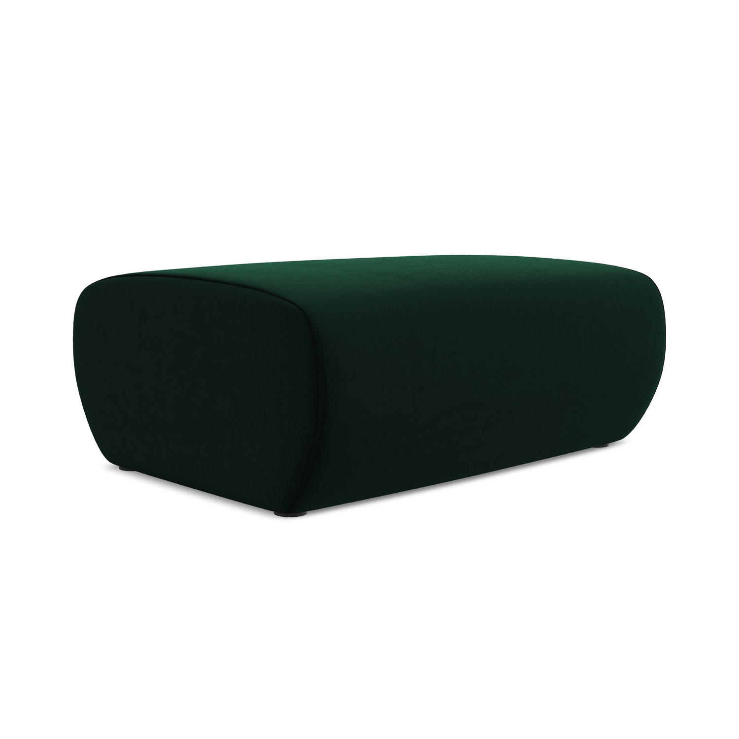 LaMiaSofa Pouf Dunkelgrün 102x40x62 cm