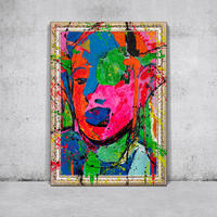 GEMÄLDE Emotion Schattenfugenrahmen Weiß 140x100 cm - Weiß, Holz (140/100cm) - YS-art gallery