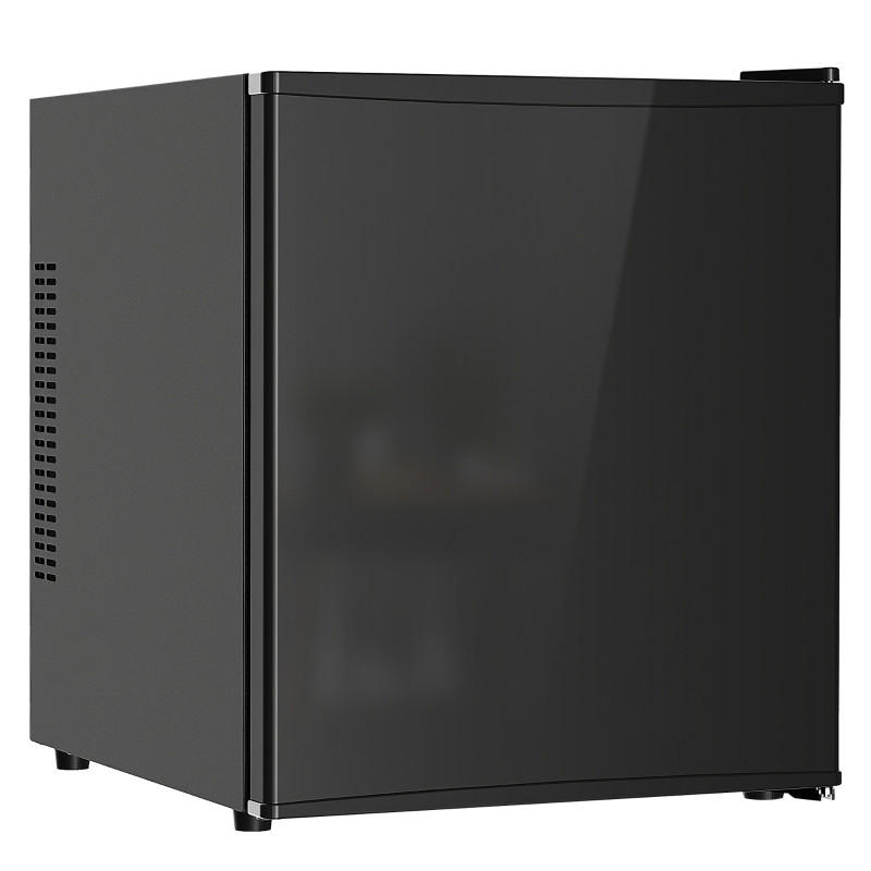 MINIKÜHLSCHRANK 44L & einstellbarem Thermostat 43x51x51,3 cm - Schwarz, Metall (43/51.3/51cm)