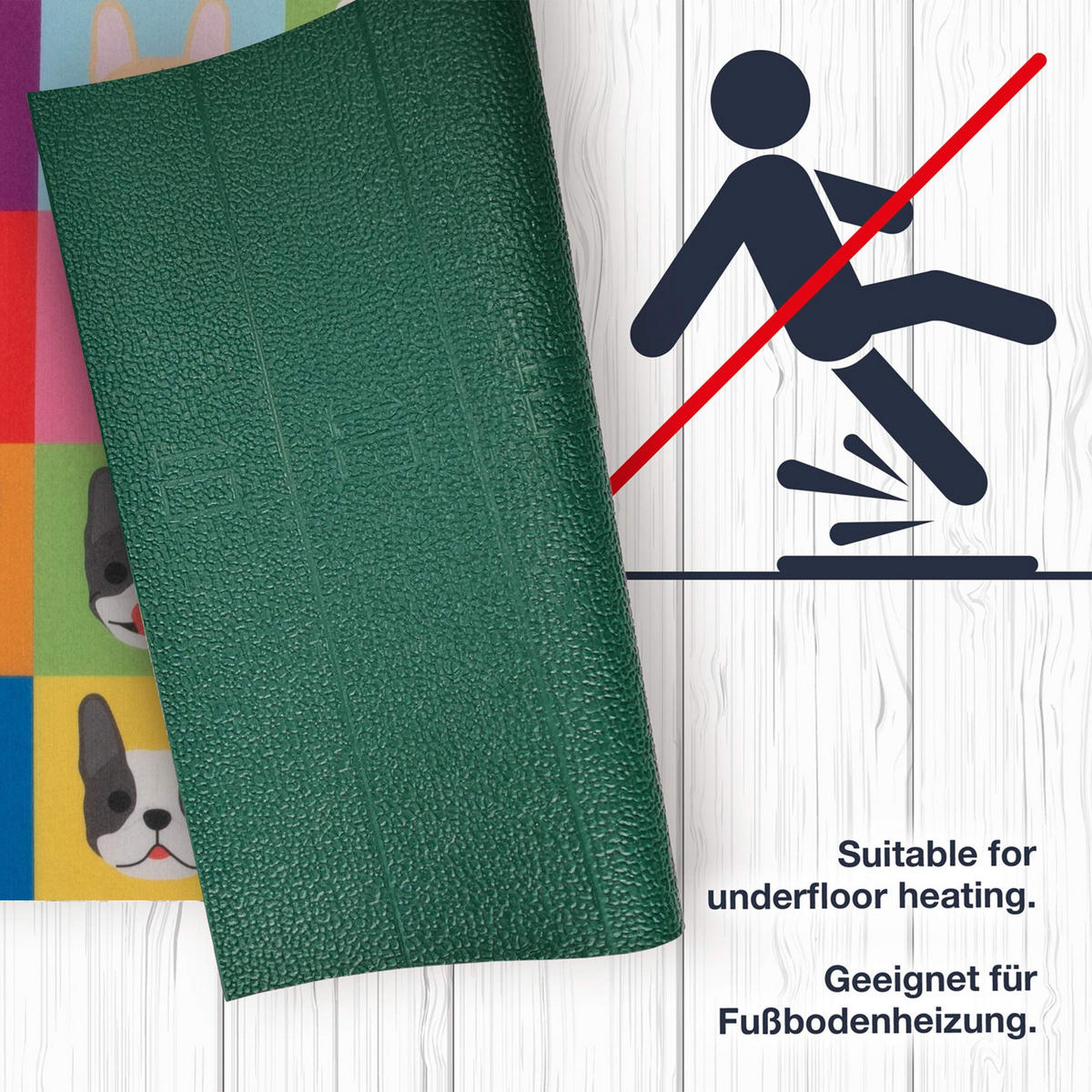 KÜCHENLÄUFER OLIVIO - Grün, Textil (50/240cm) - WohnDirect