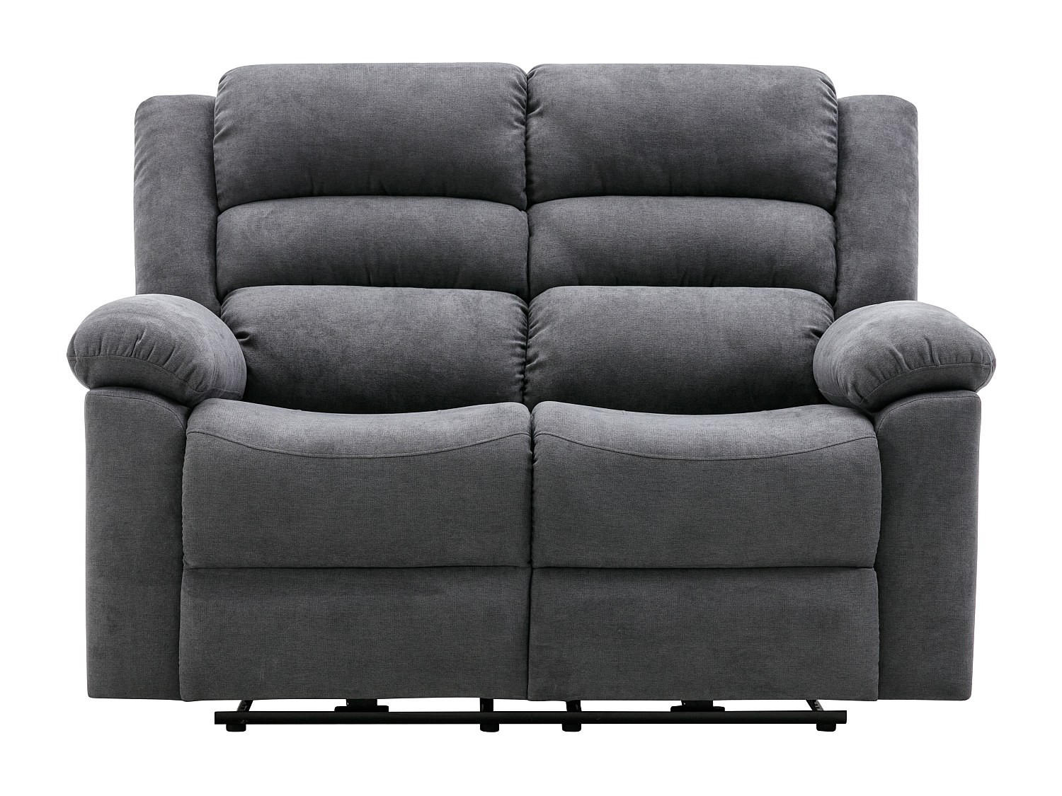 Vente-Unique Relaxsofa Grau 144x103x95 cm
