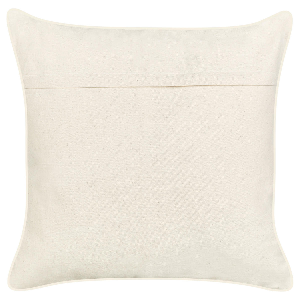 DEKOKISSEN 2er-Set Beige 45/45 cm Algae - Blau/Beige, Textil (45/45cm) - Beliani