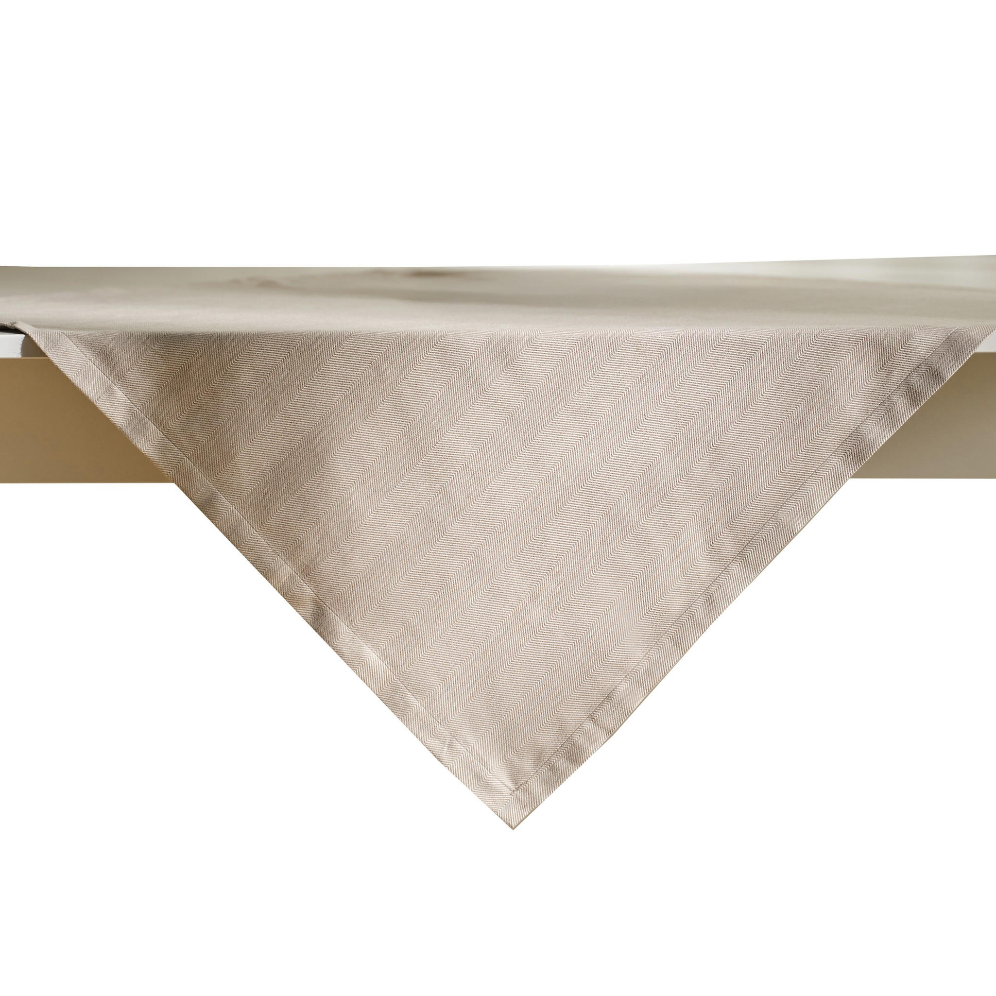 TISCHDECKE Loma - Beige, Textil (80/80/1cm) - home&you