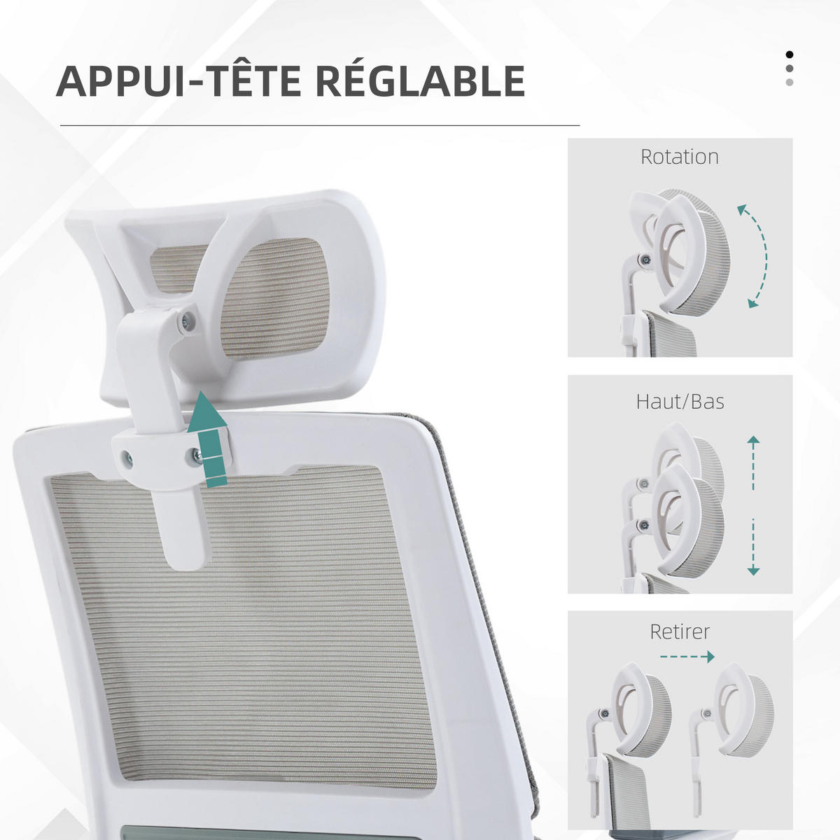 DREHSTUHL DE-11693 ergonomisch neigbar Grau - Grau, Textil (61/121.5/60cm) - ComfortXL