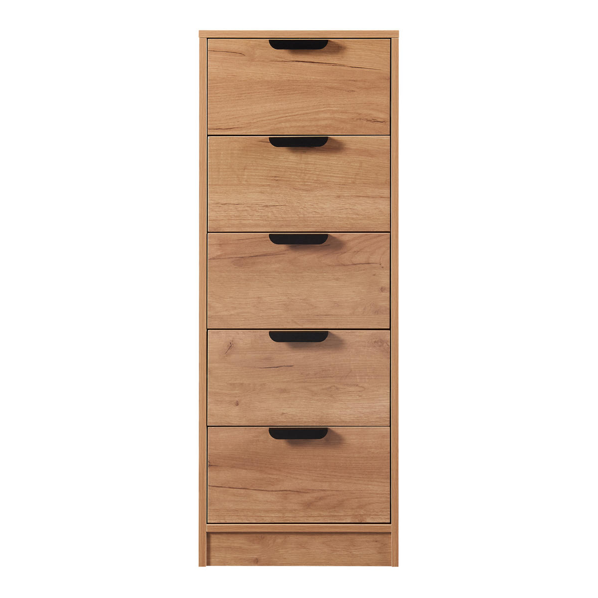 KOMMODE Varkaus - Eichefarben, Holzwerkstoff (40/108/40cm) - [en.casa]