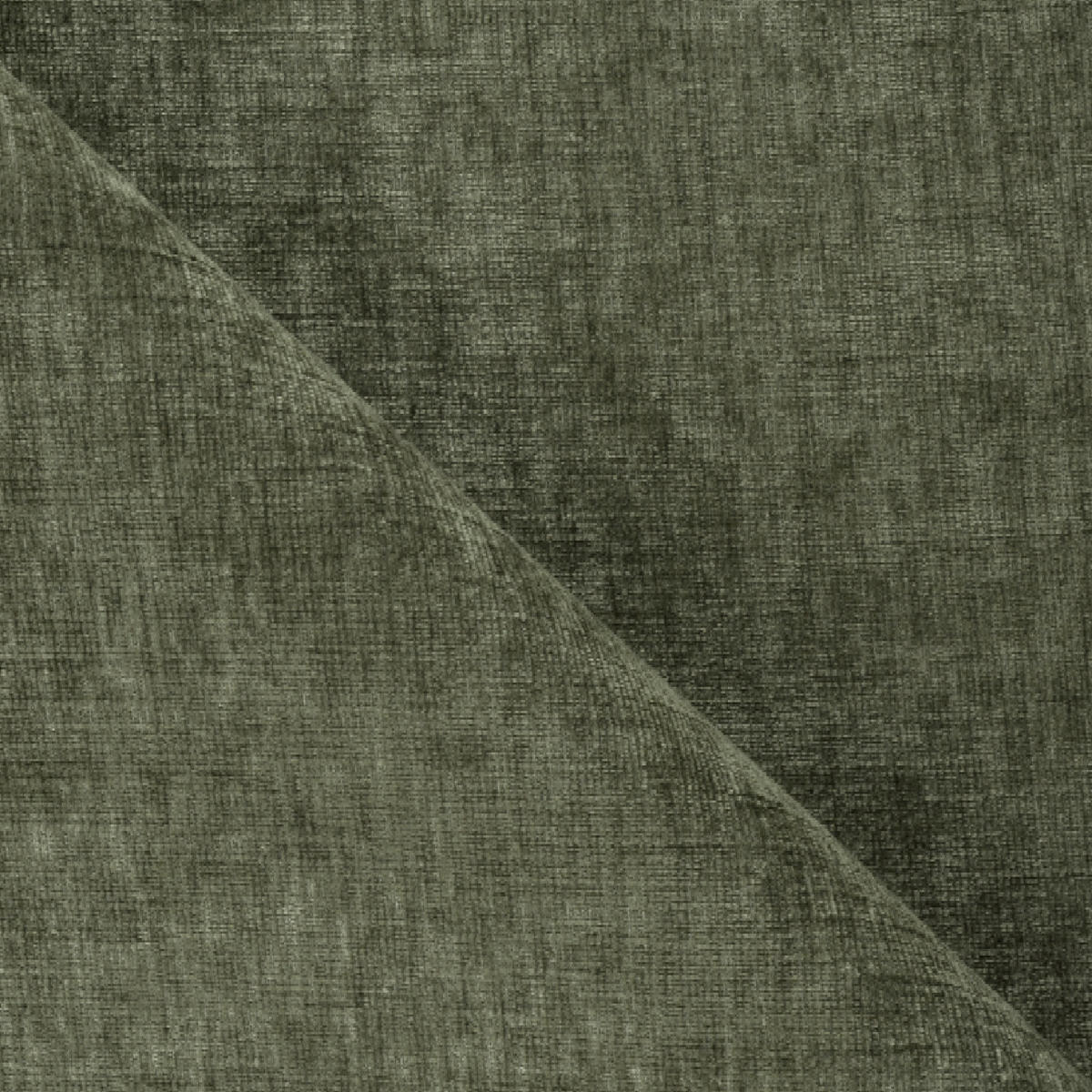 SCHLAFSOFA GERADE Texturierter Samt Salbeigrün 240cm - Grün, Textil (240/73/97cm) - Sia Home