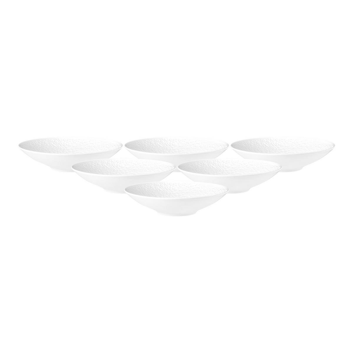 COUPSCHALEN Nori Home weiß ø 23,3 cm 6er Set - Weiß, Keramik (23.3cm) - Seltmann Weiden