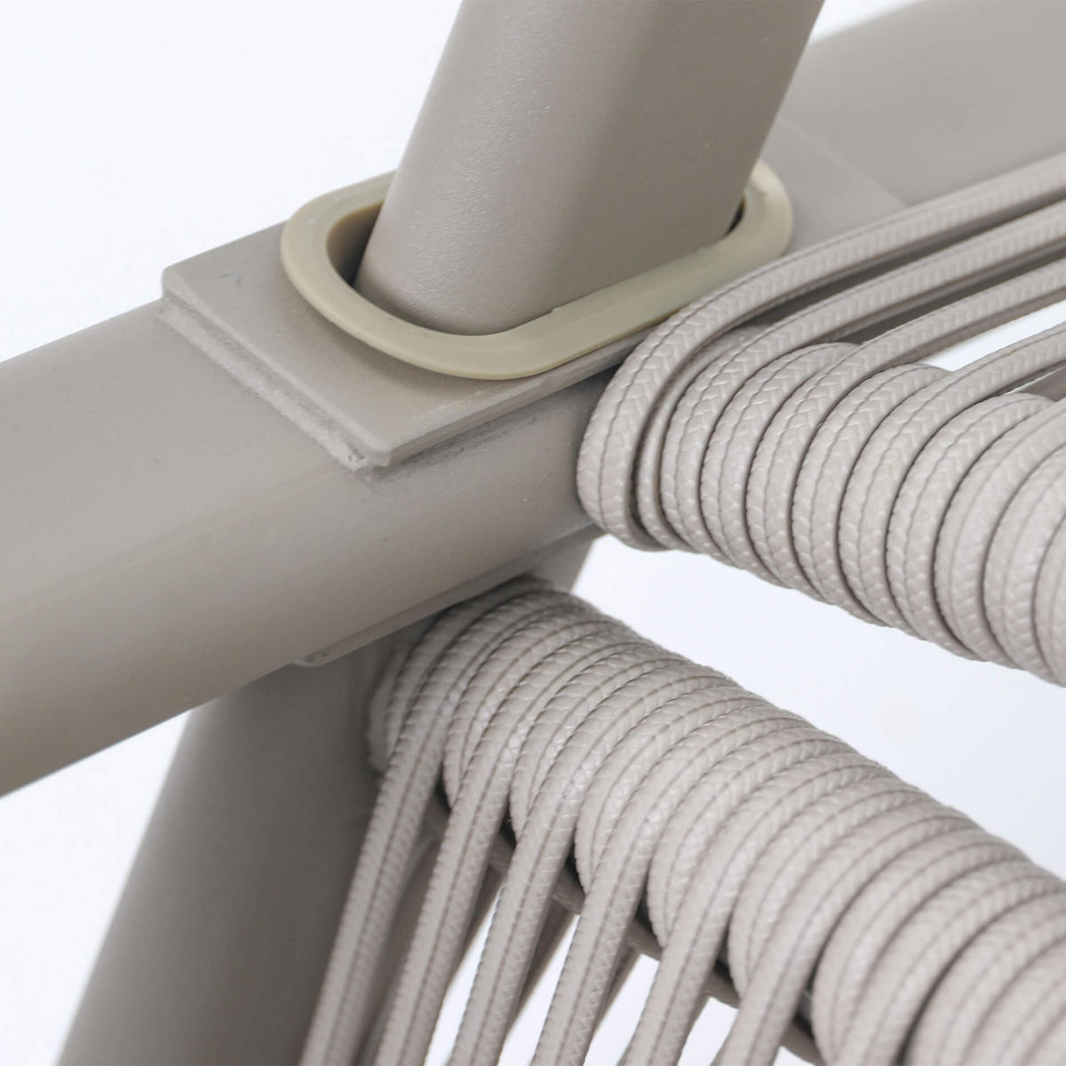 GARTEN-RELAXSESSEL Grau 48/90/79 cm 2er Set - Grau, Metall (48/79/90cm) - Mobili Rebecca
