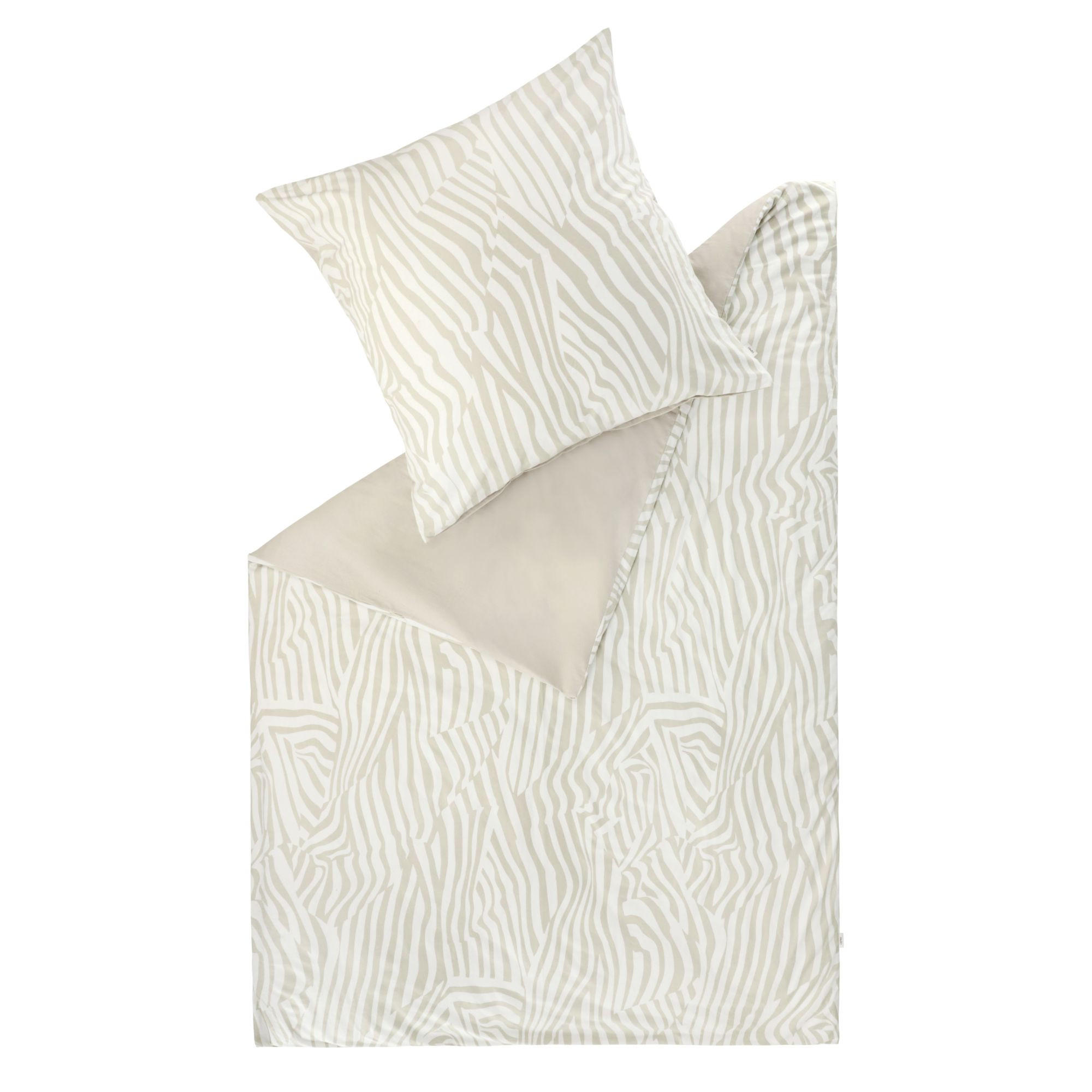 RENFORCÉ BETTWÄSCHE SALMLO - Beige, Textil (140/200cm) - Esprit