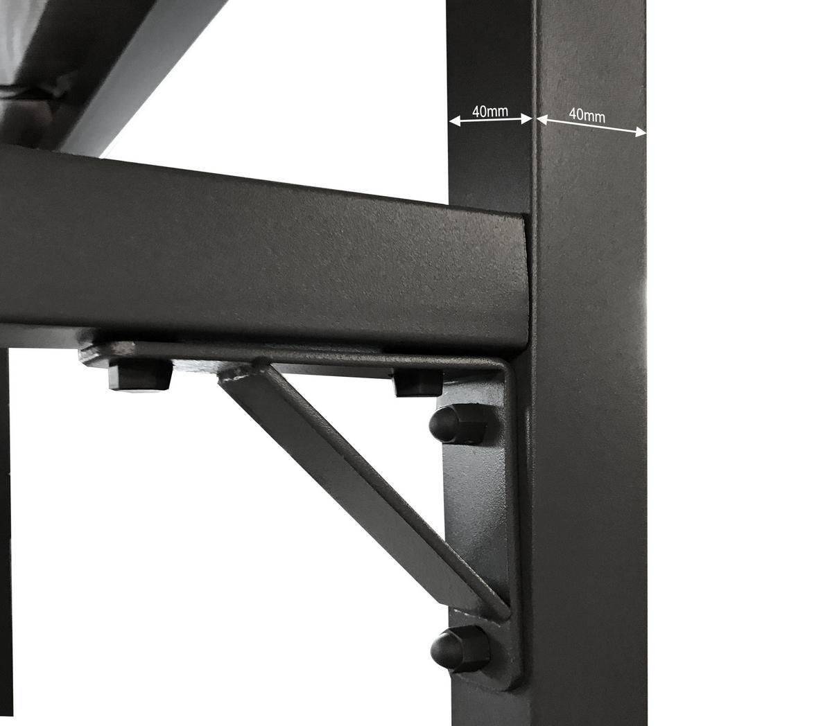 KAMINHOLZREGAL Außen 2 Stück 130x70x185 cm Metall Anthrazit 3,2 m³ / 5 SRM - Anthrazit, Metall (130/185/70cm) - QUICK STAR
