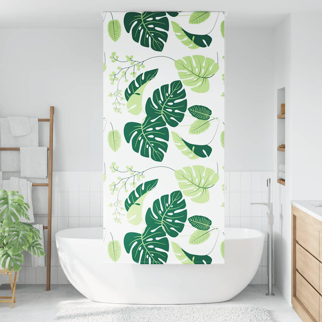 DUSCHVORHANG für Dusche Stoff Breite 106 cm - Weiß, Kunststoff (106/240cm) - MCBOSON
