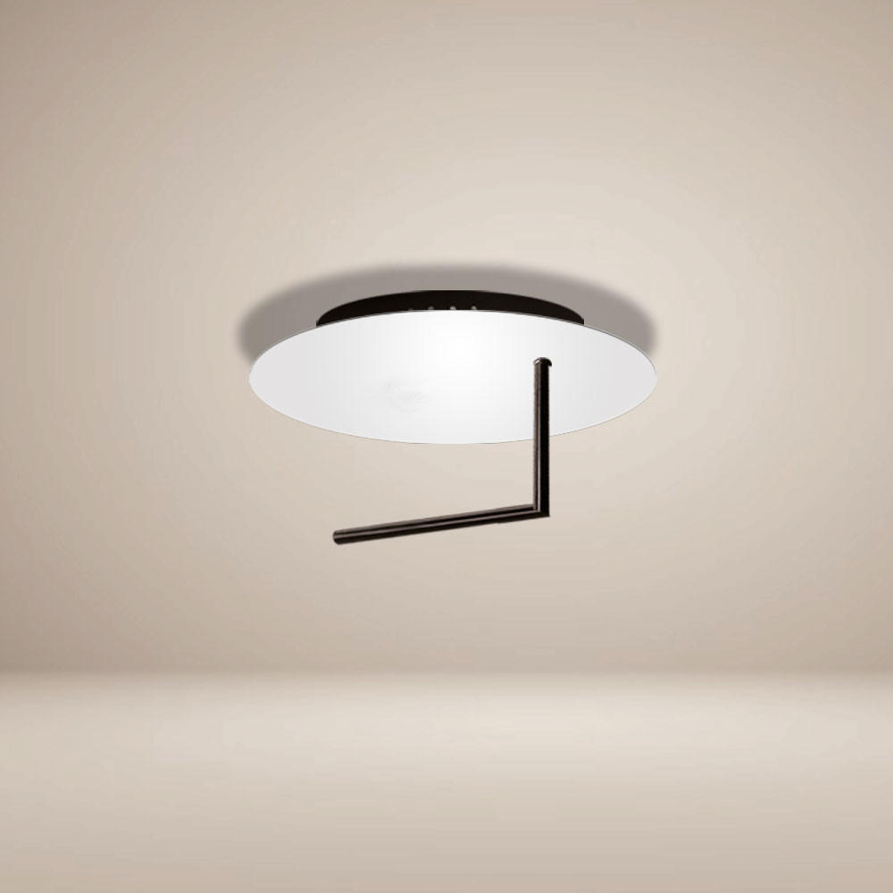 s.luce Led-Wand-/Deckenlampe Weiß 30x16x30 cm