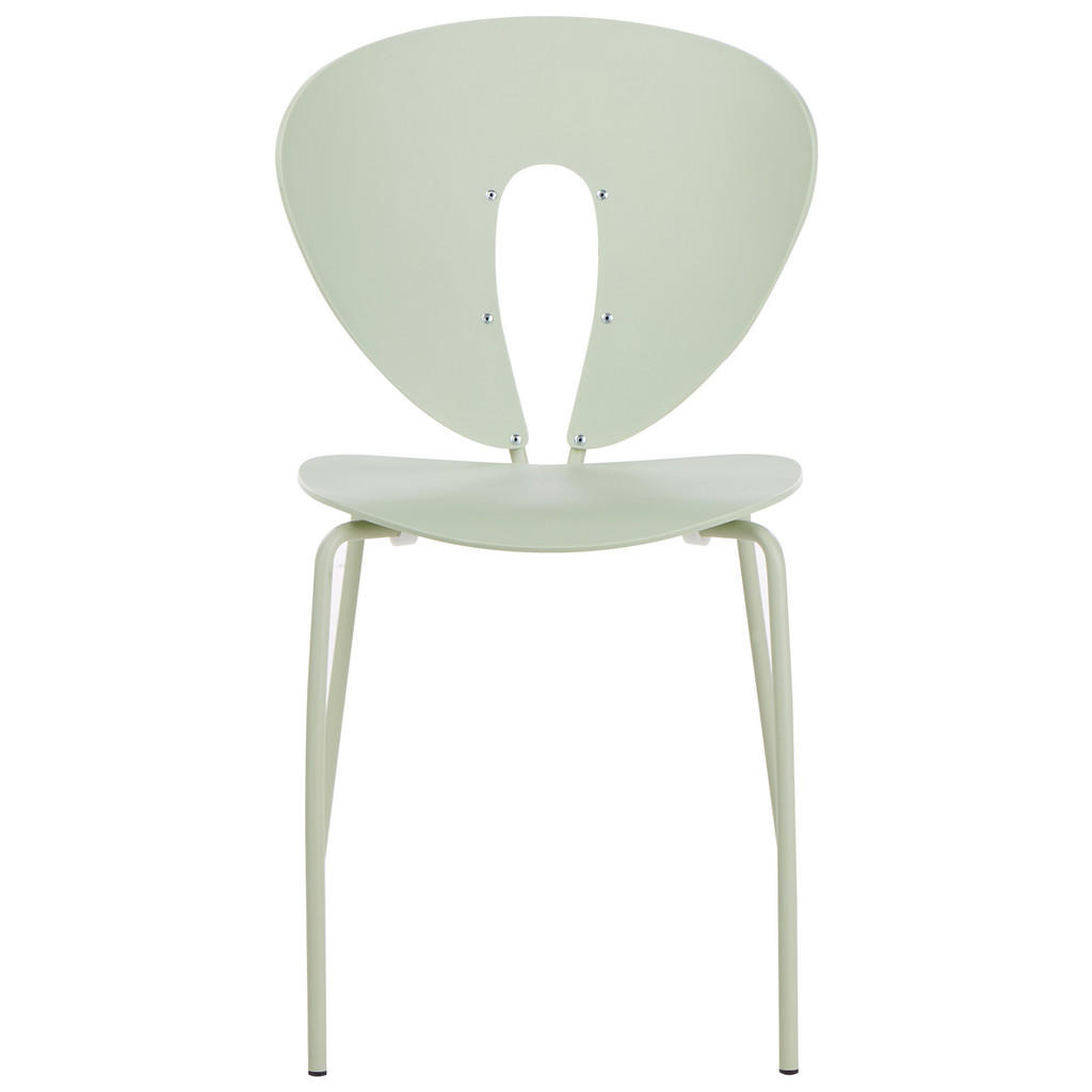 Thumbnail - Beliani Esszimmerstuhl, Hellgrün, Silber, Kunststoff, 47x81x51 cm, Esszimmer, Stühle, Esszimmerstühle, Vierfußstühle