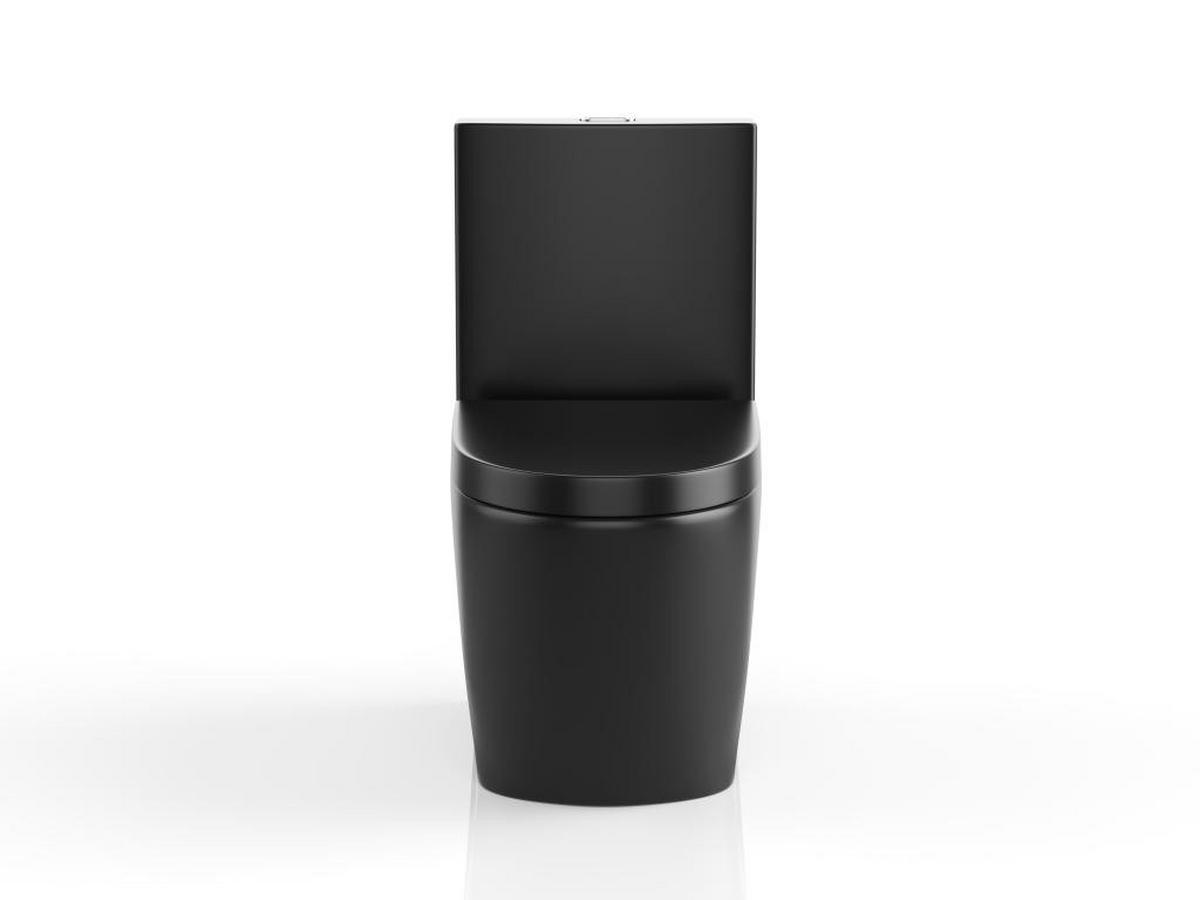 STAND-WC aus Keramik - Schwarz matt - NAGILAM - Schwarz, Keramik (69/78.5/39cm) - Vente-Unique