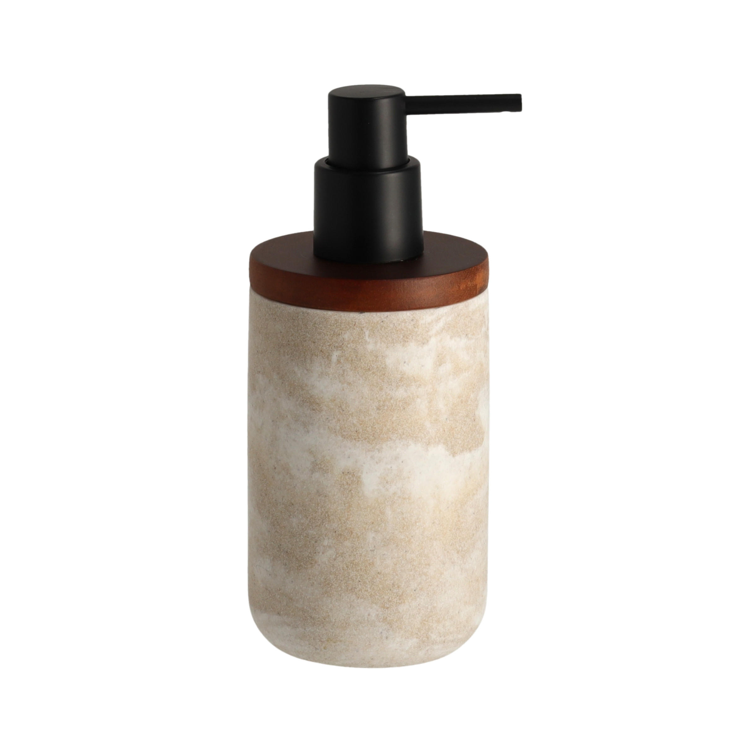 SEIFENSPENDER Arkano - Beige, Kunststoff (7.5/17/7.5cm) - home&you