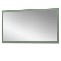 WANDSPIEGEL grün 106 x 55 cm, Garderobenspiegel mit Rahmen - Grün, Glas/Holzwerkstoff (106/55/2cm) - Inn.Furn