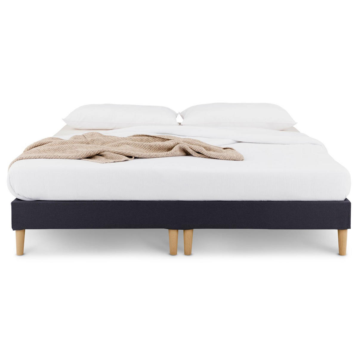 FUTONBETT RENNES 180x200 cm schwarz - Schwarz, Holzwerkstoff (180/200cm) - IDIMEX