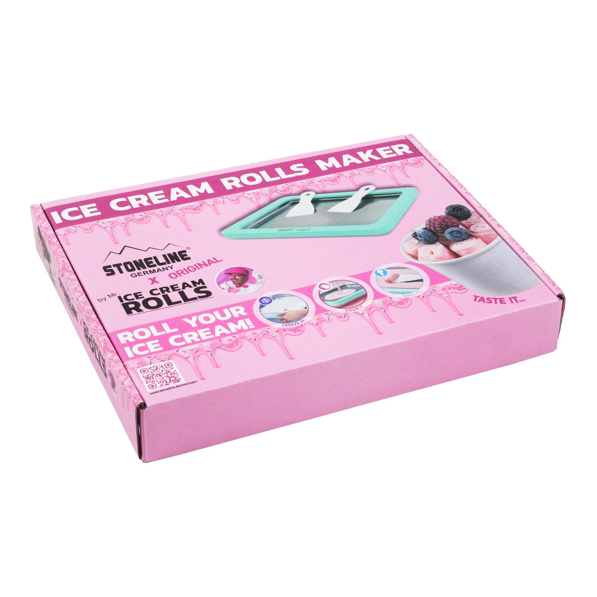 ICE-CREAM-ROLLS-MAKER MINT - Mintgrün, Metall - Stoneline