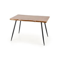 ESSTISCH rechteckig Eiche Natur Echtholz Baumkante - Eichefarben, Holz (80/120/77cm) - designimpex