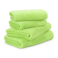 HANDTUCHSET NEW CLASSIC 4-TLG - Grün, Textil (50/100cm) - MÖVE
