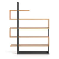 REGAL Veer aus massivem Eichenholz - Eichefarben/Naturfarben, Holz (160/210/35cm) - Danzz